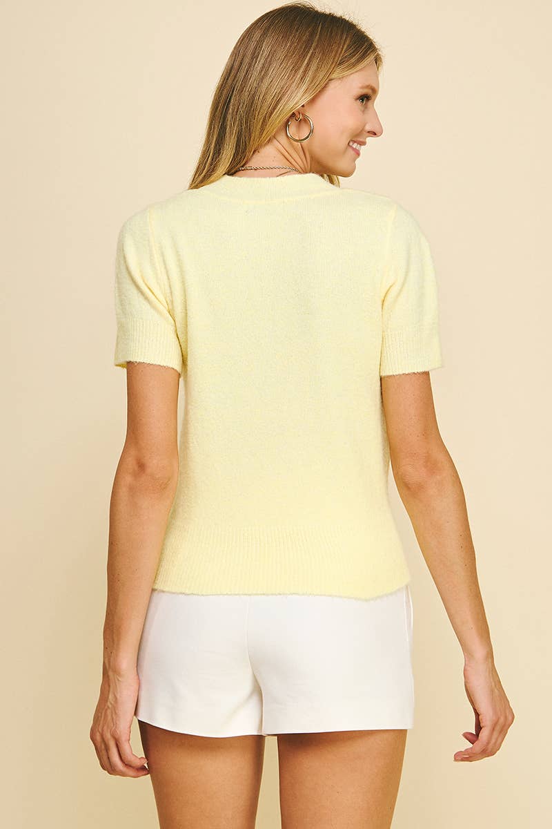 Soft Yellow Sweater