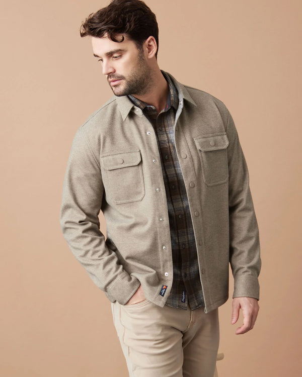 Brushed Shirt Jacket