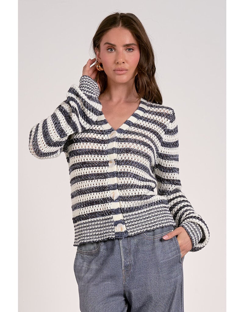 Stripe Cardigan